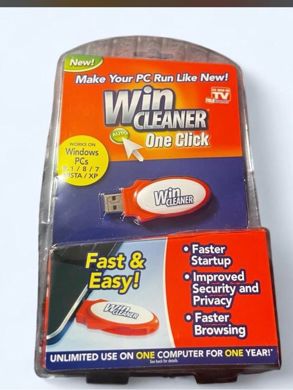 One Click USB - Orange PC Optimization Tool